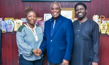 Provost of University of Gambia Visits UCH Ibadan in Courtesy Call