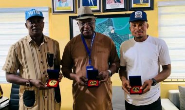 FUTIA Vice-Chancellor Honored with NUGA Gold Medal