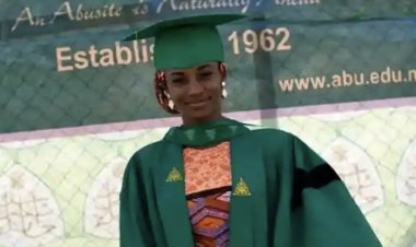 Ahmadu Bello University Celebrates Hadiza Yusuf as Civil Engineering Valedictorian