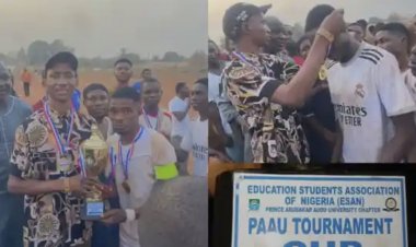 Human Kinetics Department Triumphs in PAAU Faculty of Education Inaugural Football Tournament