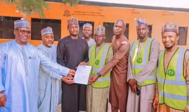 NEDC Hands Over Site for Faculty Library and Veterinary Clinic Construction at GSU Malam Sidi Campus