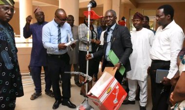 FUNAAB Vice-Chancellor Commissions New Maintenance Equipment for Student Affairs, Colleges