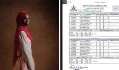 ABU Zaria Celebrates Amirah Oyiza Isah: First Class Veterinary Graduate and Pharmacology Specialist
