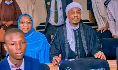 Emir Sunusi Attends His First Lecture as 200 Level Undergraduate Law Student of Northwest University Kano