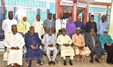 Association of Community Health Practitioners, Borno State Chapter Visits UNIMAID VC