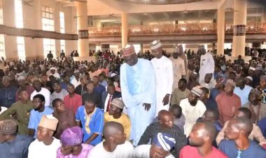 FUTMinna Commences 34th Convocation and 43rd Founders’ Day Activities with Special Juma’at Prayer