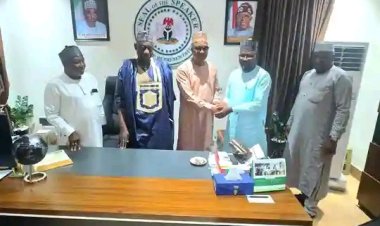 Vice-Chancellor of Federal University of Education, Zaria Pays Courtesy Visit to House Speaker