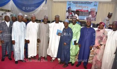 UNIMAID VC Honours Professors Dlakwa, Godowoli on Retirement After Decades of Distinguished Service