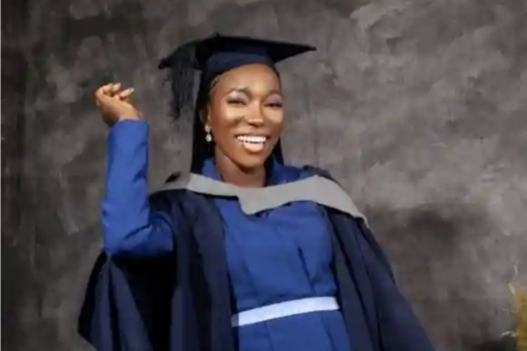 Meet Esther Adedoyin Adeniyi, who bagged a First Class Honours in ...
