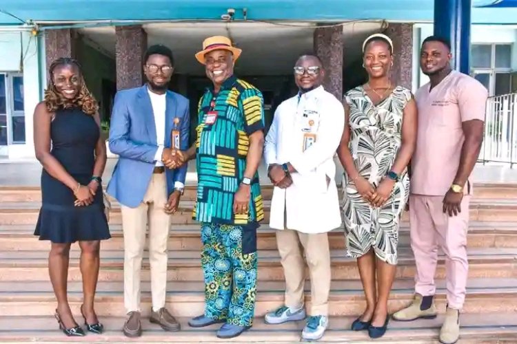 New UCH Ibadan ARD Executives Pay Courtesy Visit to Chief Medical Director