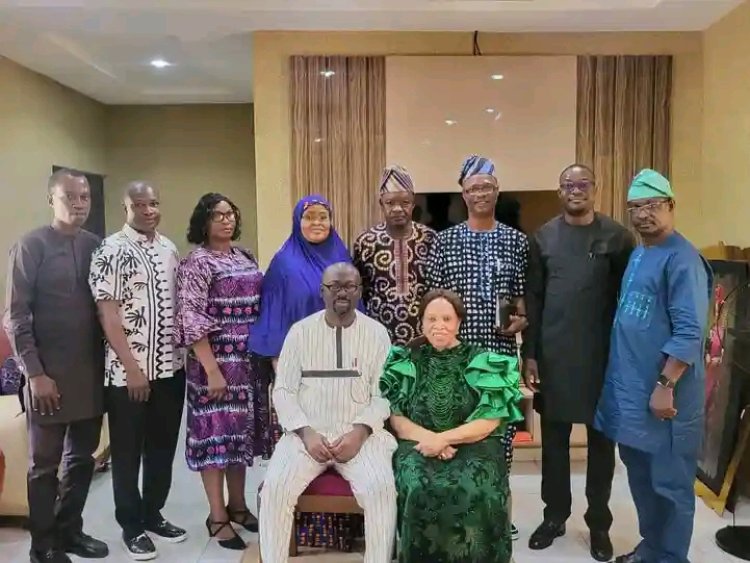 MAPOLY Management Pays Courtesy Visit to First Registrar, Amb. Ronke Folarin
