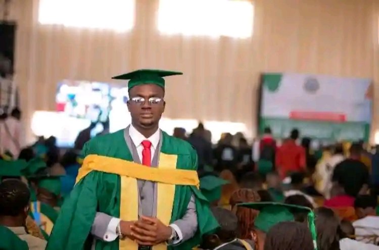 Francis Chukwudi Awulor Graduates with First Class Honours from FUO