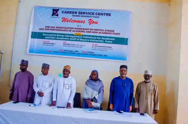 BUK Hosts Workshop on Mental Stress Management and Job Performance