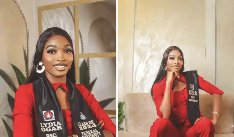 Lydia Ogar Achieves First-Class Honours in Biochemistry at Federal University Gusau