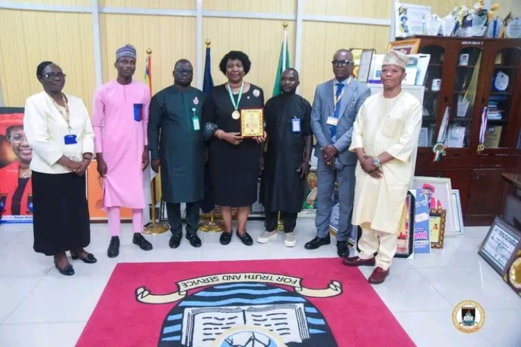 LICGI and CYNA Honour LASU Vice-Chancellor for Leadership and Transformational Impact