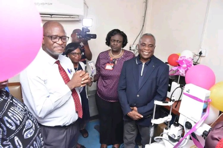 German Association for the Blind Donates Advanced Eye Care Equipment to UCH