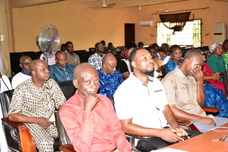 FUTA School of Environmental Technology Kicks Off 2026 with Thanksgiving Service
