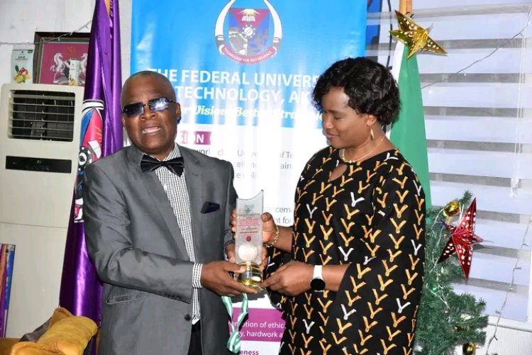 FUTA Vice-Chancellor Honored as Most Impactful Educationist and School Administrator of the Year 2025