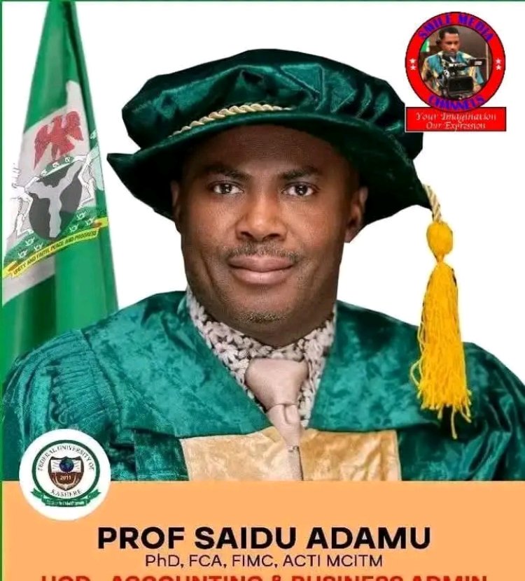 FUK Appoints Professor Saidu Adamu as Director of Quality Assurance Services