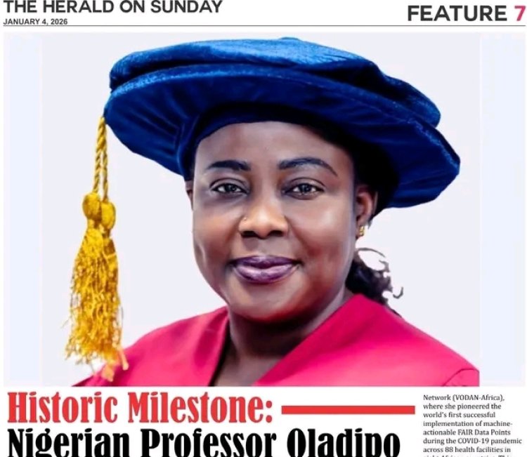 Historic Milestone: Professor Francisca Oladipo Becomes First Nigerian Elected to CODATA Executive Committee