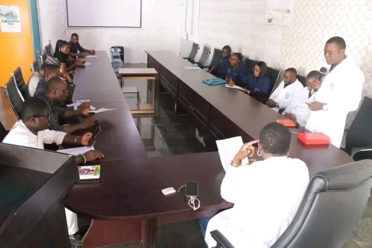 DUFUTH Resident Doctors’ Executives Hold Familiarization Meeting with Hospital Management