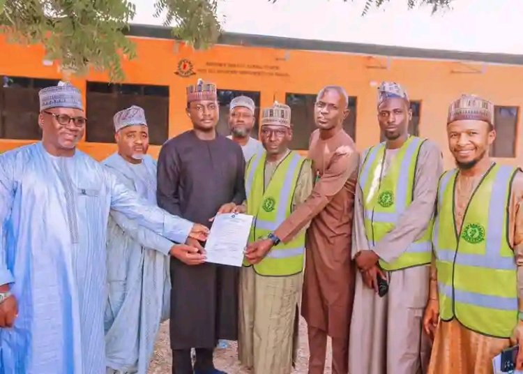 NEDC Hands Over Site for Faculty Library and Veterinary Clinic Construction at GSU Malam Sidi Campus