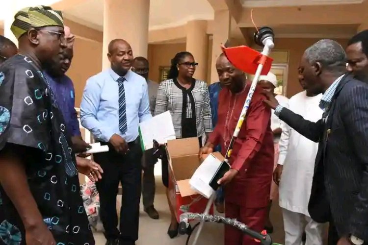 FUNAAB Vice-Chancellor Commissions New Maintenance Equipment to Bolster Campus Infrastructure