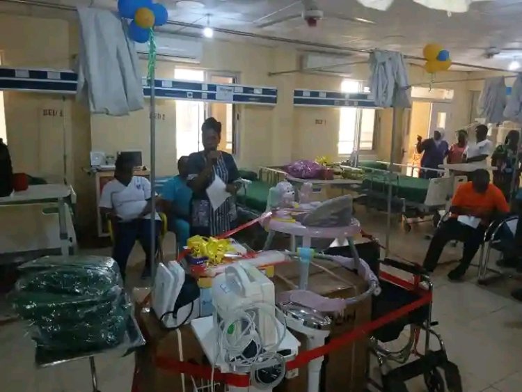 UNIMEDTH Matron Bosede Olanusi Marks 50th Birthday with Major Medical Equipment Donation