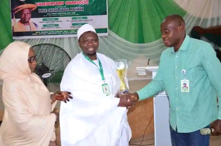 ASUU Honours Outgoing FULafia Vice-Chancellor, Commends Democratic Leadership and Welfare Reforms