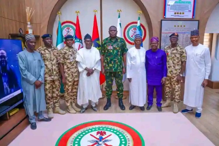 NAUB Governing Council and Management Pay Strategic Courtesy Visit to Chief of Defence Staff