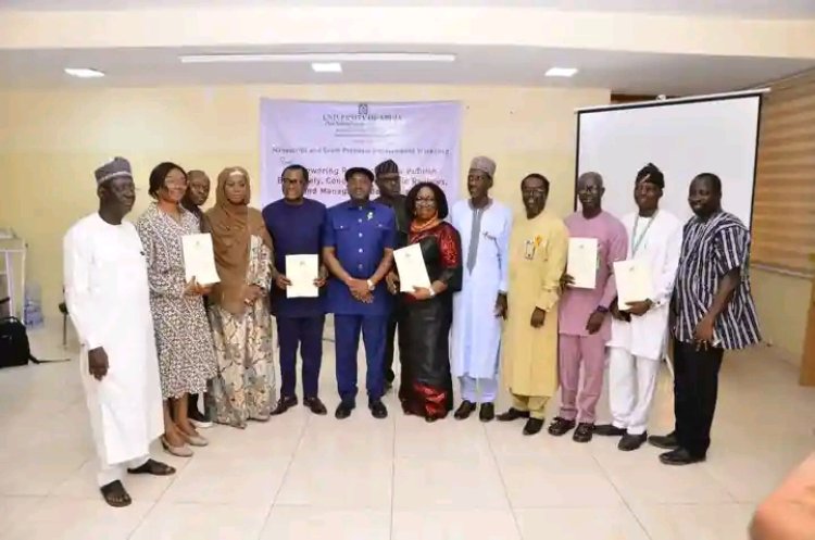 UniAbuja Honours Excellence at Combined 2024 and 2025 Researchers and Authors Recognition Awards