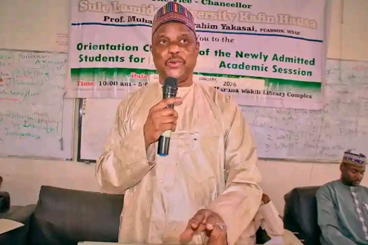 SLUK Holds 11th Orientation for New Intake; VC Issues Stern Warning Against Academic Malpractice