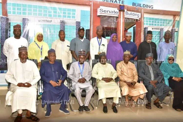 Association of Community Health Practitioners, Borno State Chapter Visits UNIMAID VC