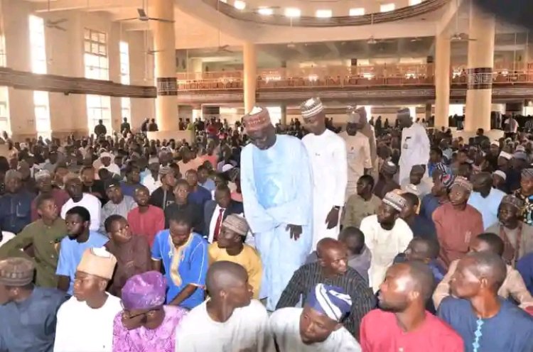 FUTMinna Commences 34th Convocation and 43rd Founders’ Day Activities with Special Juma’at Prayer