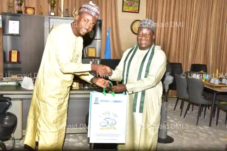 Arewa Students Forum Honors UNIMAID Vice-Chancellor for Academic Leadership