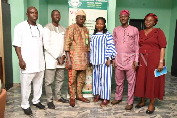 FUNAAB VC Reaffirms Commitment to Quality Learning Infrastructure During TETFund Official Visit