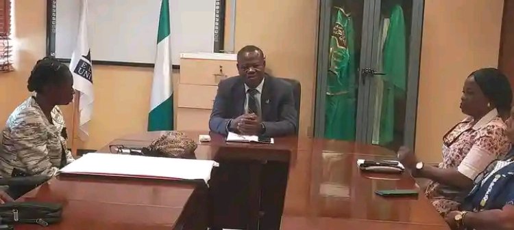 FUTA Women's Forum Pays Courtesy Visit to Elizade VC, Professor Oguntunde