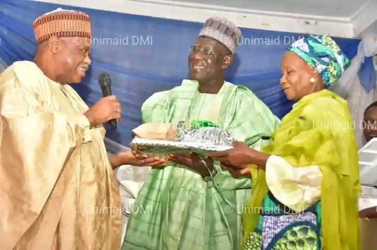 UNIMAID Vice-Chancellor Honors Professors Dlakwa and Godowoli Upon Retirement