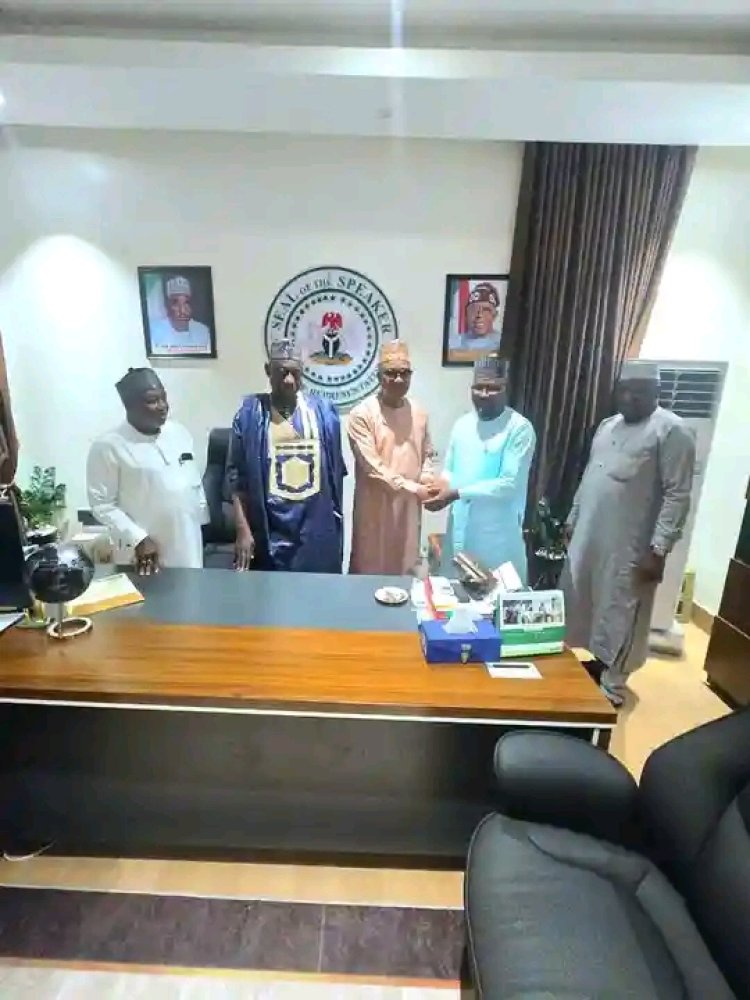 Vice-Chancellor of Federal University of Education, Zaria Pays Courtesy Visit to House Speaker