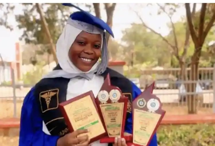 Ebira Student Halima Oyiza Munir Clinches Top Honors in Nursing at ABU Zaria