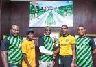 UCH Sports Team Unveils New "Healer" Home Jersey During Courtesy Visit to Management