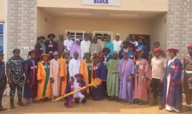 14th Matriculation: Lenspoly Offa Rector Charges New Students on Discipline, Academic Excellence
