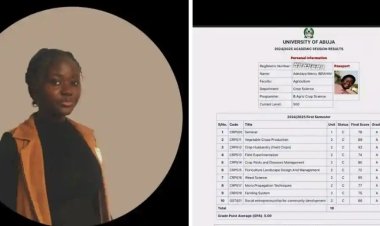 From Second-Choice Course to First-Class Honors: The Inspiring Journey of Adebayo Mercy Ibrahim