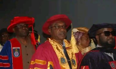 TSU Vice-Chancellor Professor Sunday Paul Bako Honors ABU Zaria’s 45th Convocation