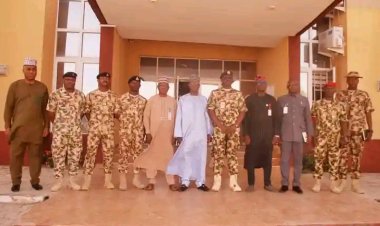 Ag Commander Sector 2 OPHK, Brig Gen BMG Martins, Visits NAUB; Pledges Collaboration on Security and Infrastructure