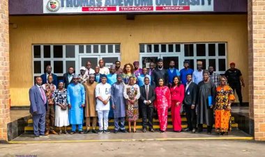 NUC Resource Verification Team Evaluates New Programmes at Thomas Adewumi University
