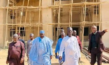 FUE Zaria Management Undertakes Inspection Visit to New FCE Zaria Site