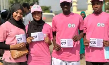 Al-Hikmah University GAMJI Students Association Hosts Health Walk for World Cancer Day