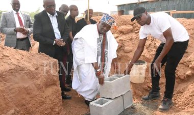 FUNAAB Pro-Chancellor Lays Foundation for Landmark Multi-Storey Administrative Complex