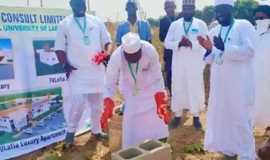 FULafia Vice-Chancellor Paves Way for Financial Autonomy with New Industrial and Housing Projects